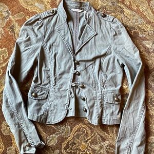 Cute Roxy olive green jacket XS